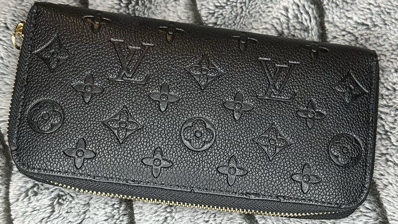 LV Black Wallet