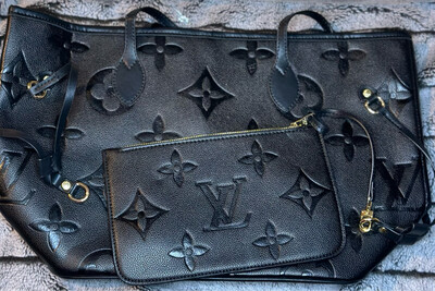 LV Black Purse With Wallet