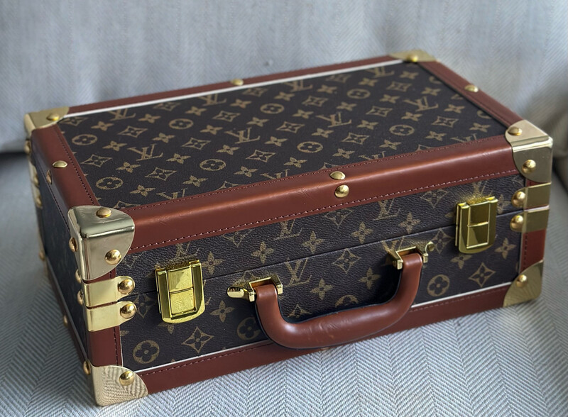 LV Wood Chest