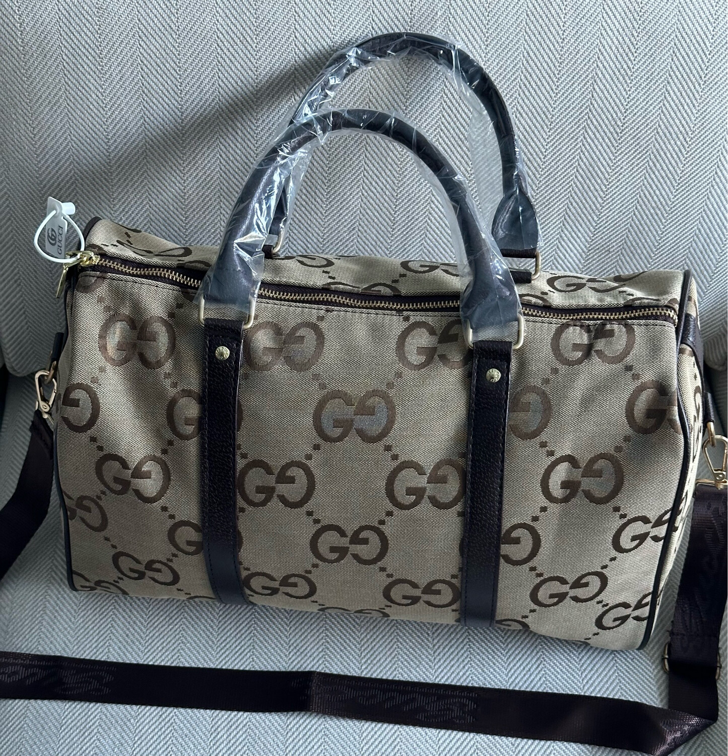 Gucci Large Print Duffle
