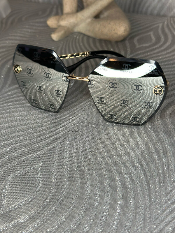 Chanel Mirror Graphic Sunglasses