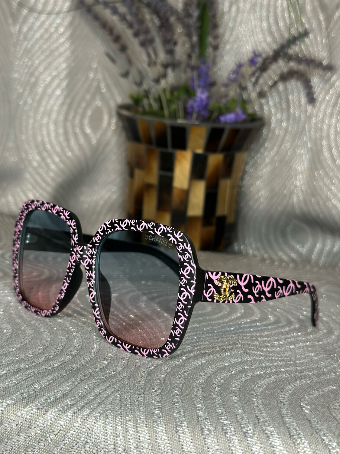 Chanel Pink Logo