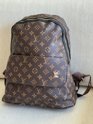 Brown LV Book Bag