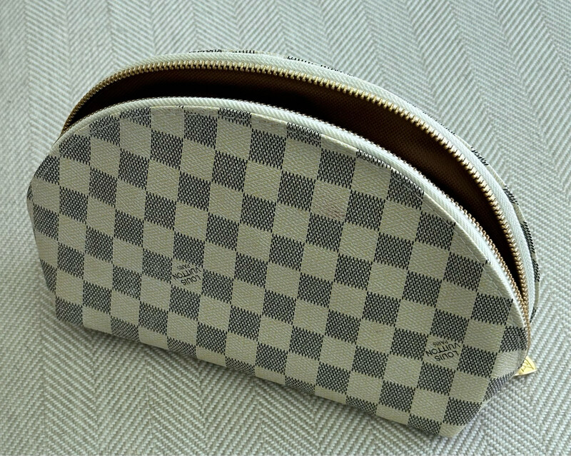 LV Light Checker Cosmetic Bags