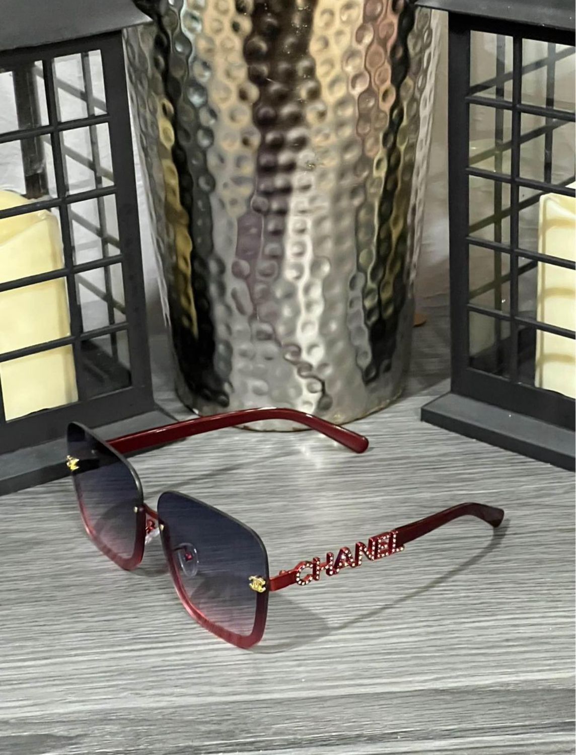 Chanel Red Bling