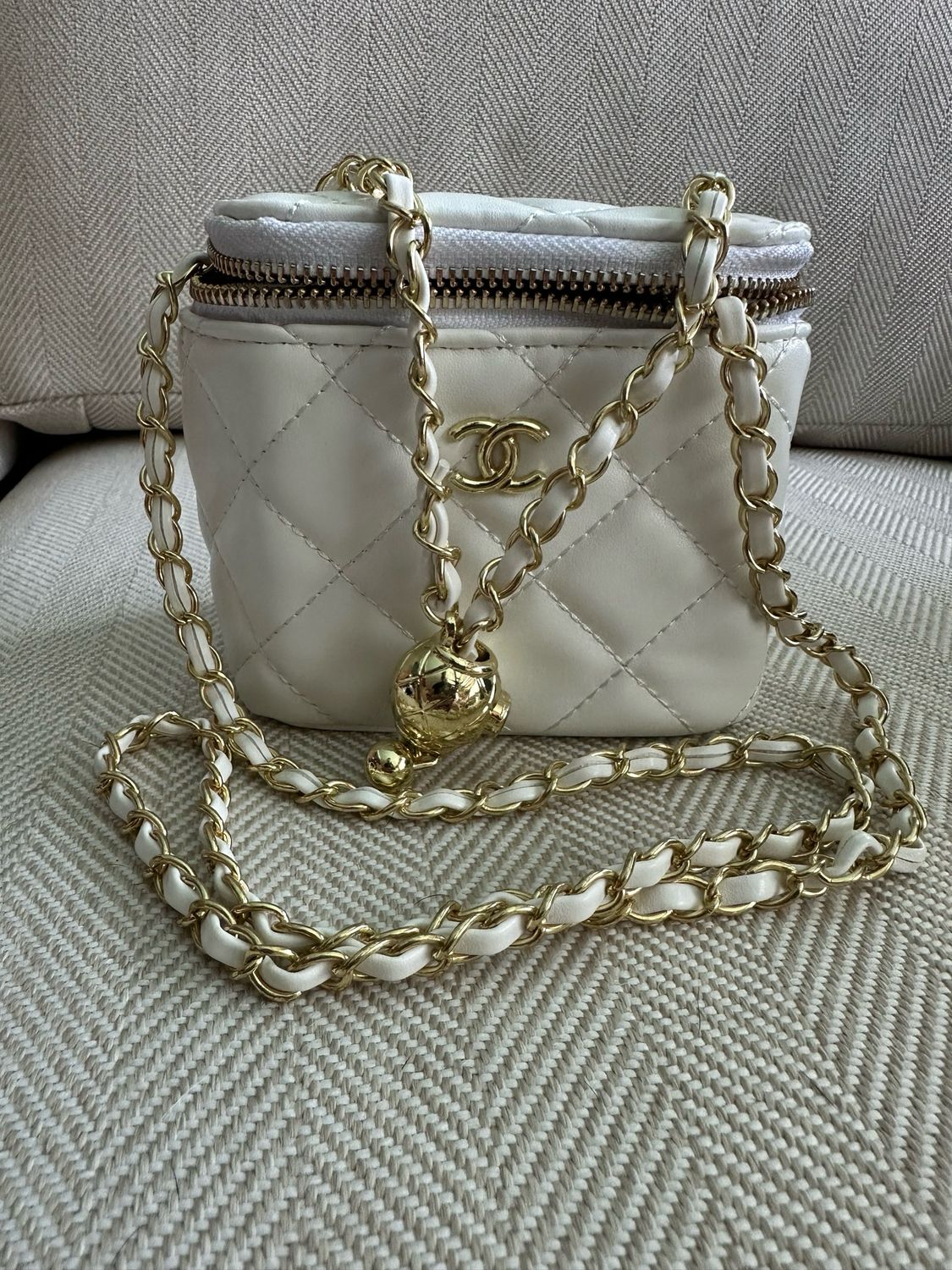 White Chanel Boxy