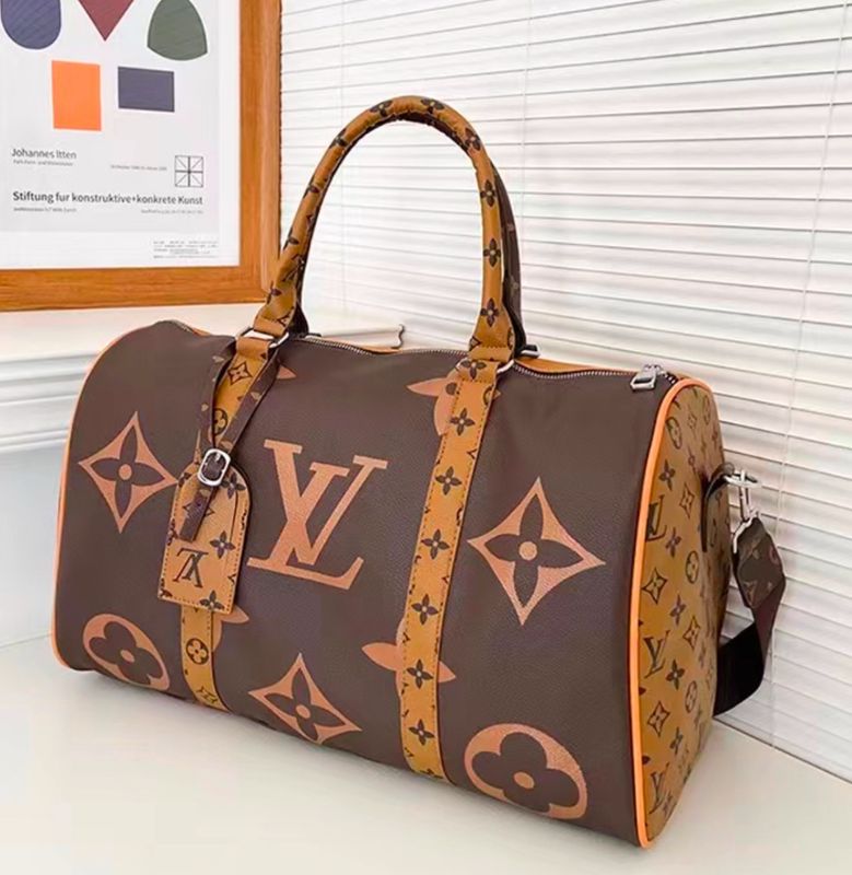 LV Double Brown Duffle