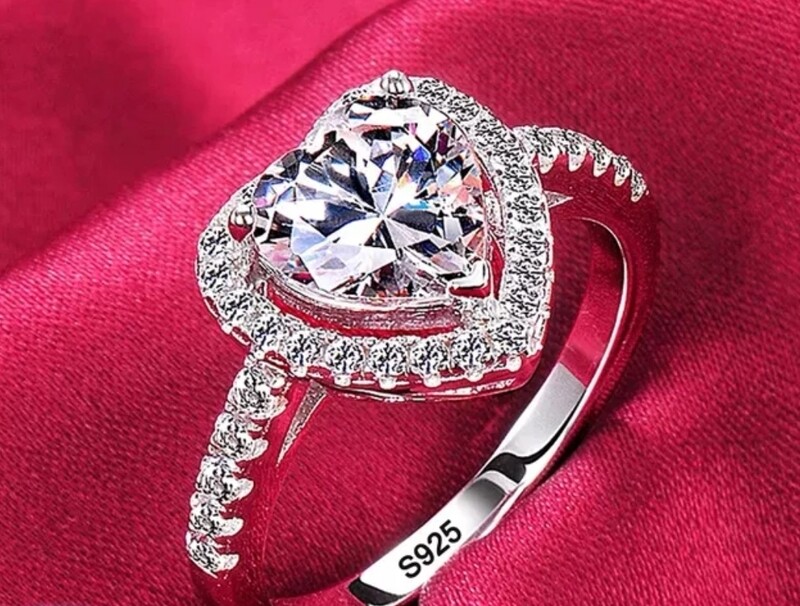 1pc Engagement Ring