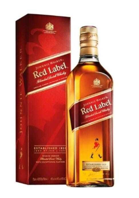 JOHNIE WALKER RED LABEL 700