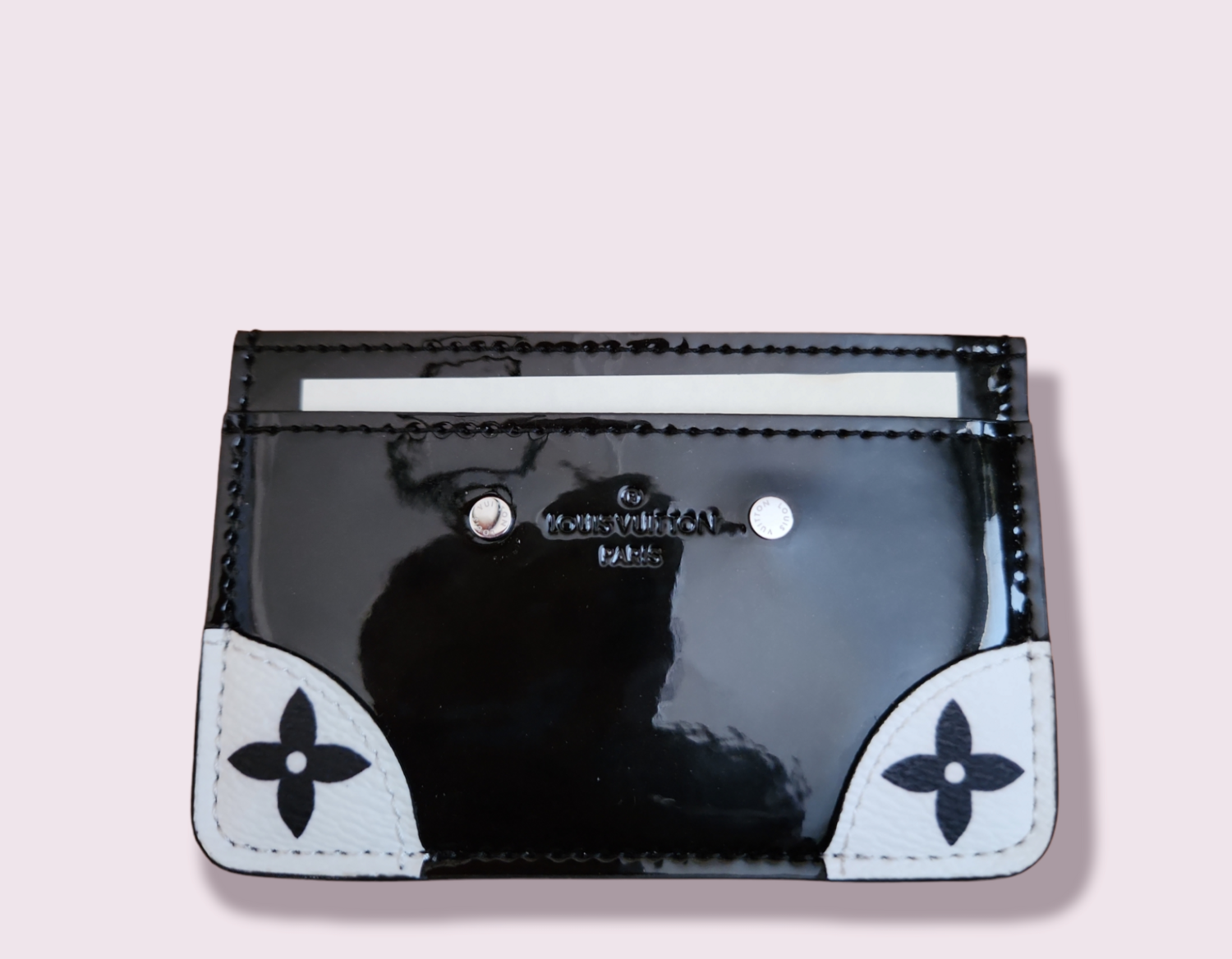 LV Patent Leather Card Holder