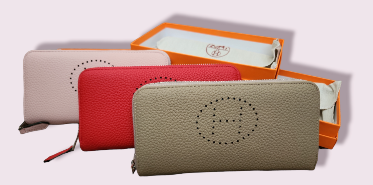 Hermes Single Zip Wallet