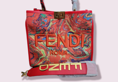 Fendi Medium Red Tote