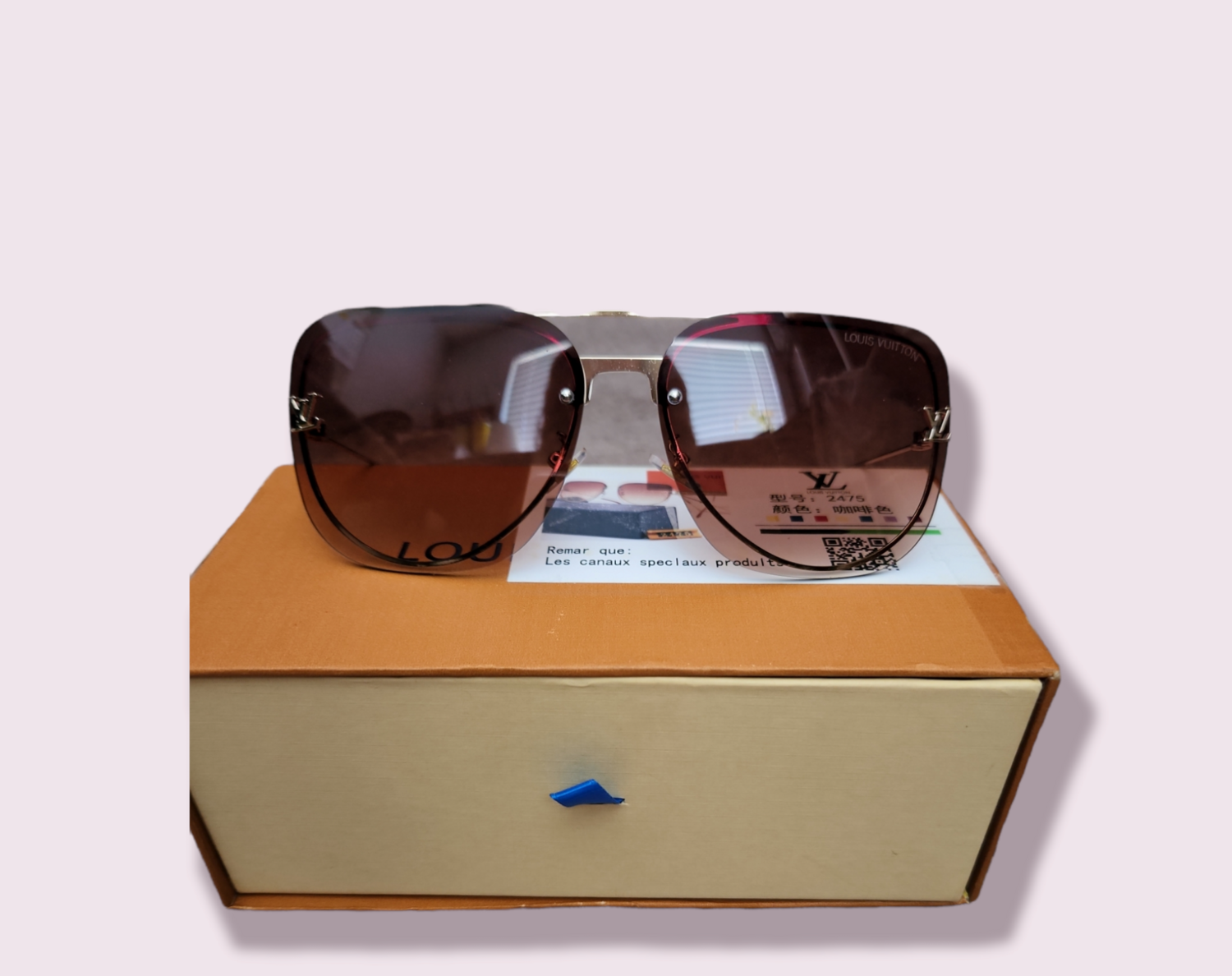 LV Brown Sunglasses