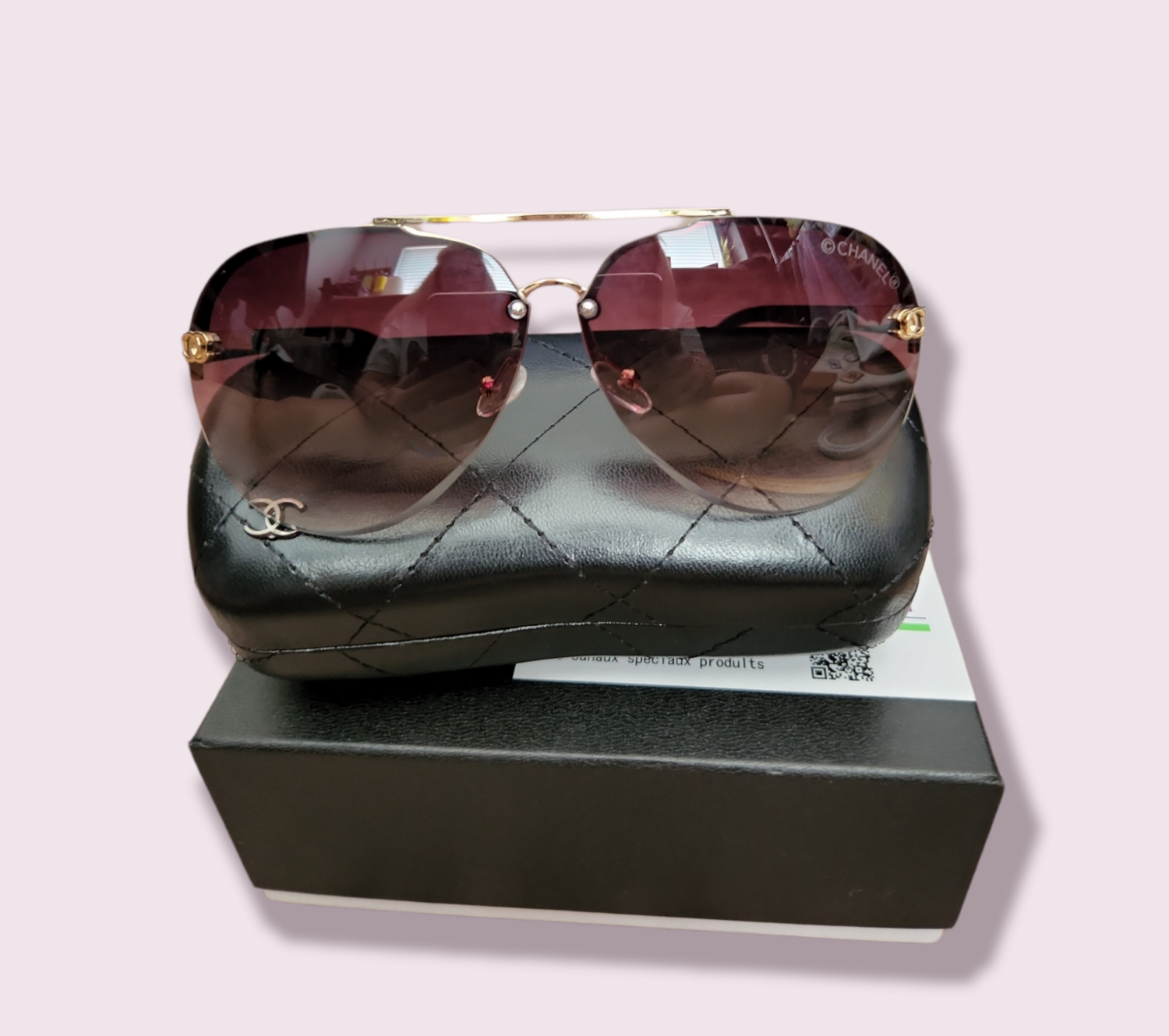 Chanel Brown Sunglasses 