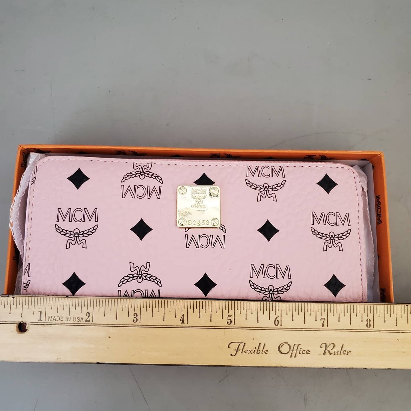 Pink MCM Wallet 