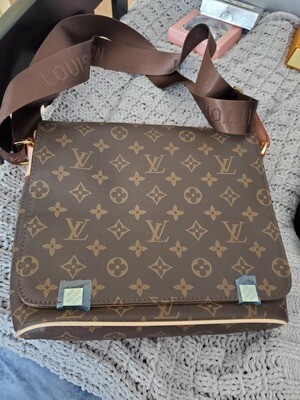 LV Brown Messenger Bag