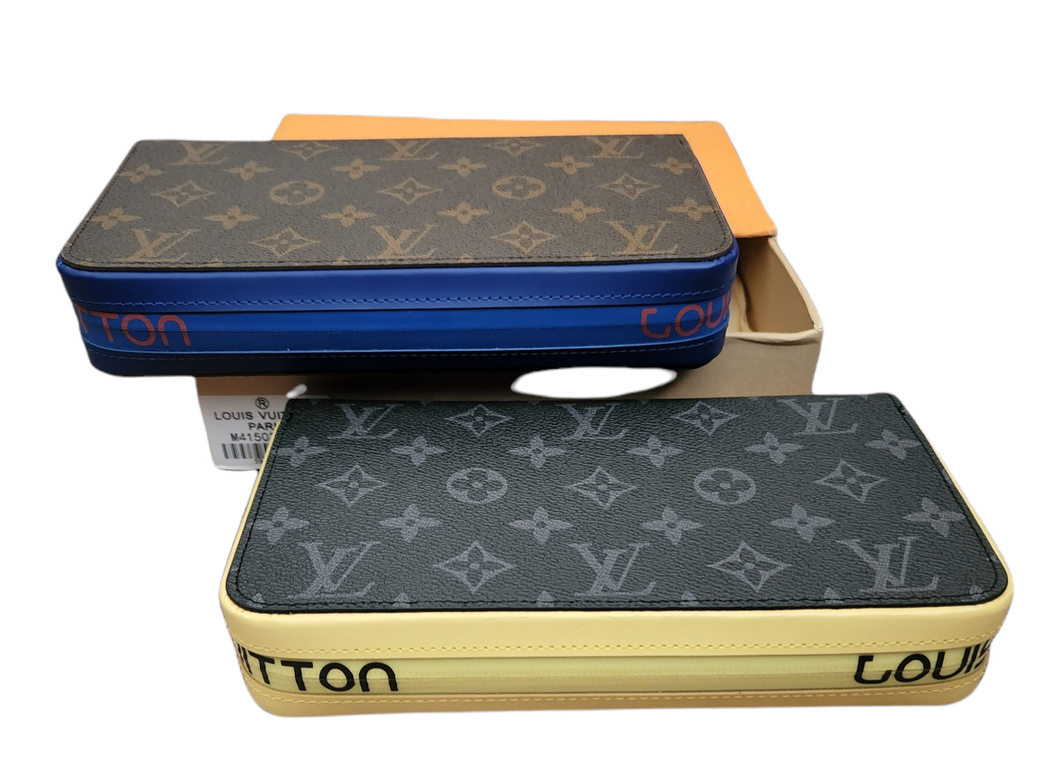 LV Wallet Purse Bag Yellow or Blue