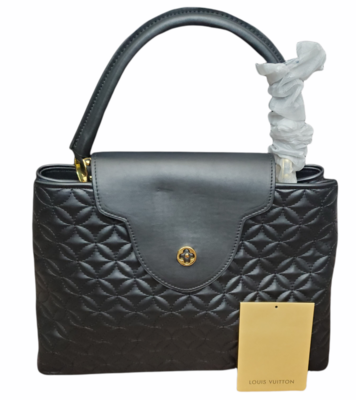 LV Shoulder Black Bag