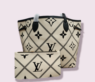 LV NF cream/black