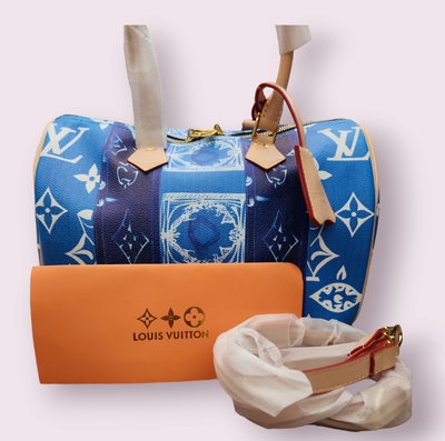 LV Dr Bag Blue