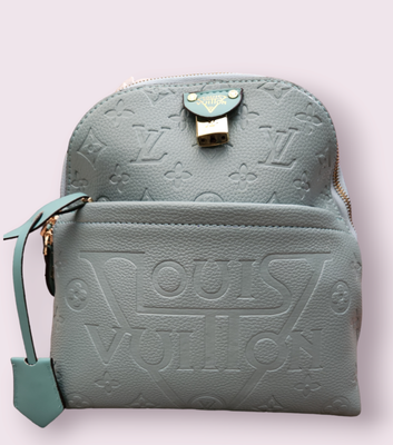 LV Medium Teal/Bluish Backpack