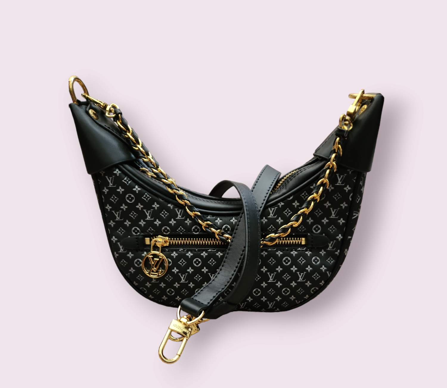 LV Black Shoulder Bag Small
