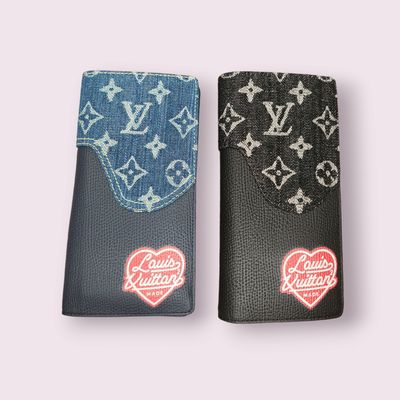 LV Blue Jean Wallets