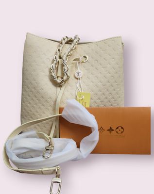 LV Yellow Bucket Bag