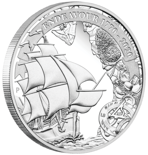 2020 Voyage of Discovery Endeavour 1oz silver