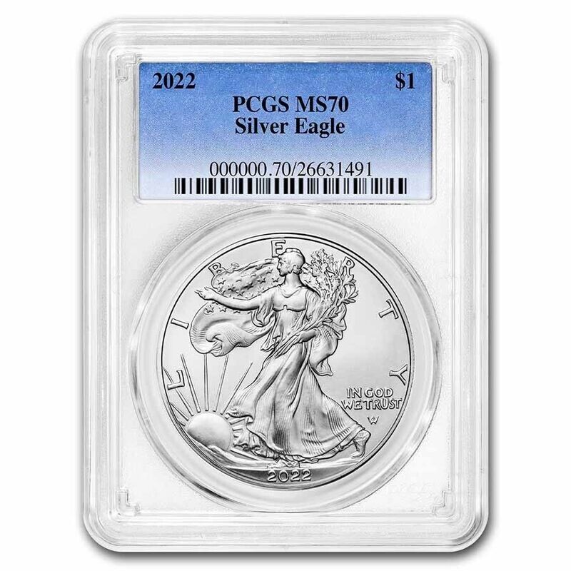 2022 MS70 Silver Eagle