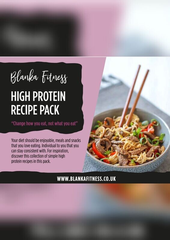 High Protein Recipe Pack