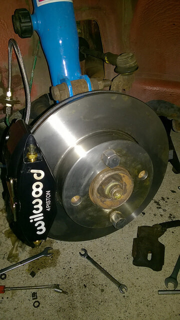 Mk2 Fiesta Wilwood Brake Kit