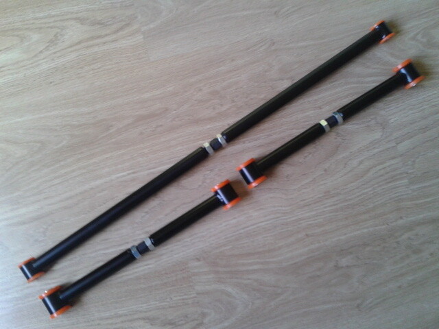 Polybushed Panhard and Trailing Arm Set