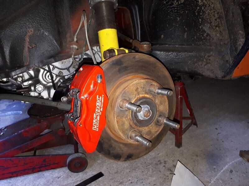 Mk2 Fiesta HiSpec Brake Kit