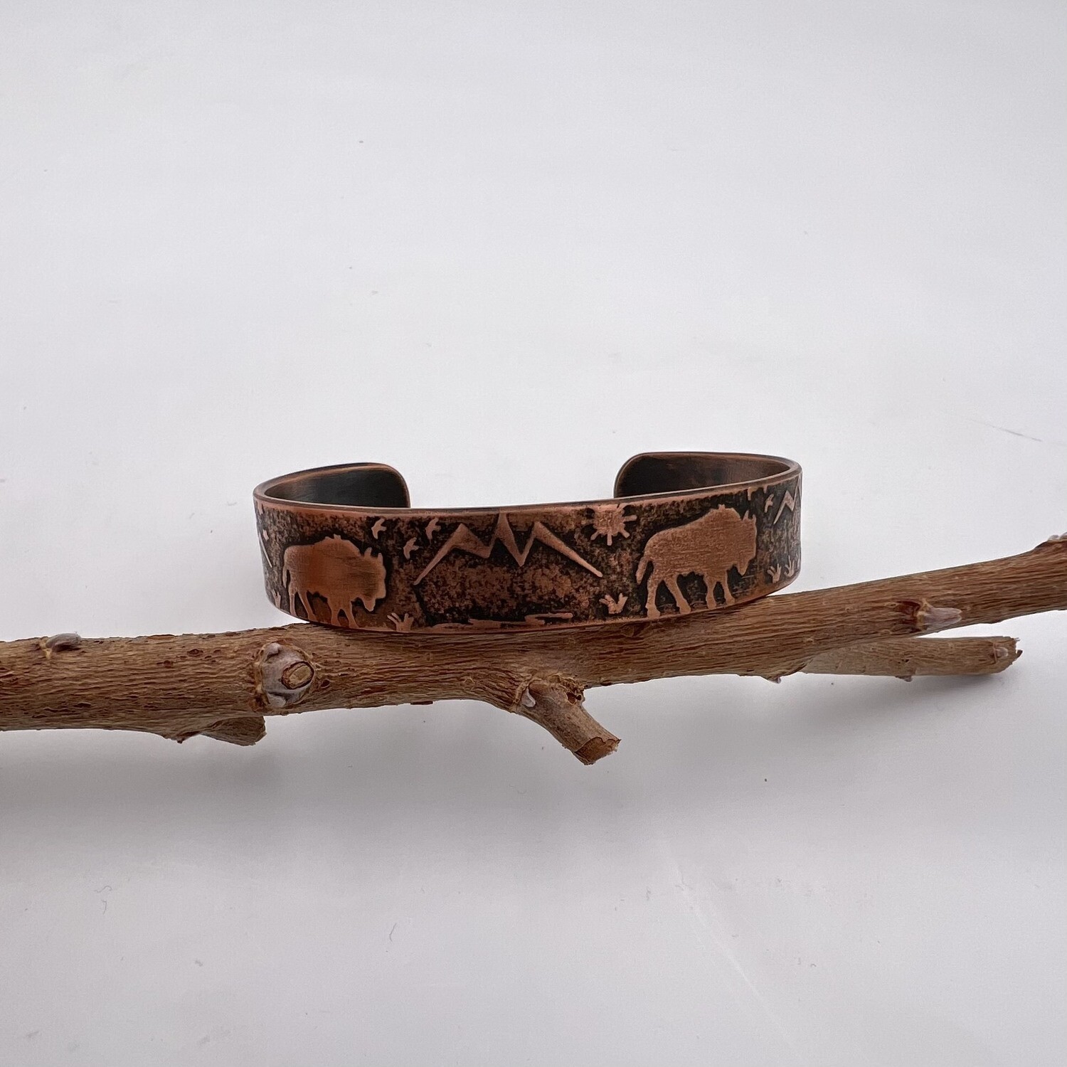 Buffalo Wide Copper Cuff Buffalo Wide Copper Cuff