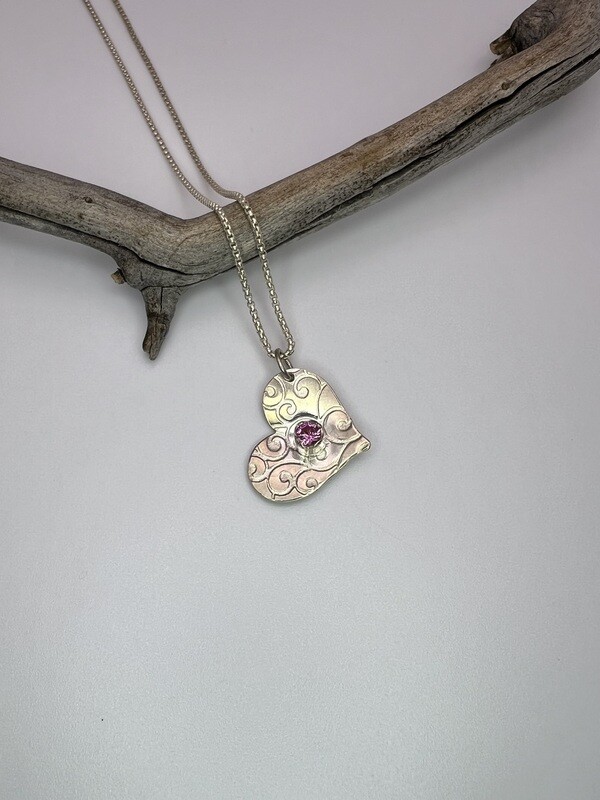 Dainty in Pink Pendant