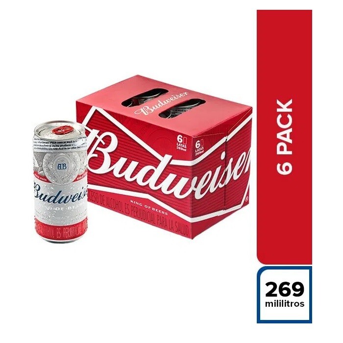 BUDWEISER LATA 269ML