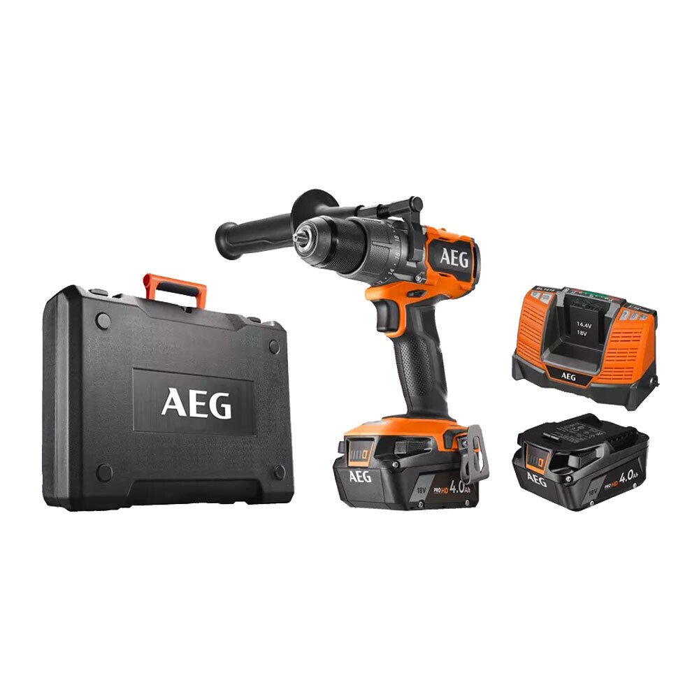 Trapano/ avvitatore a batteria &#39;BS 18C3BL&#39; AEG 18V 4,0Ah
