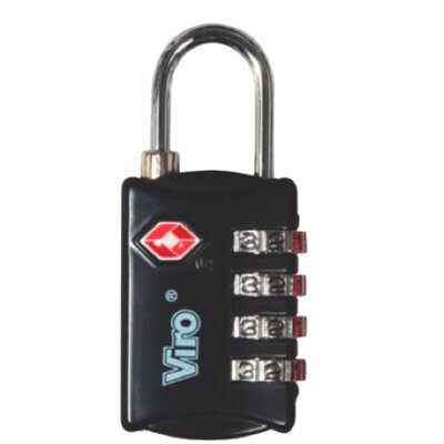 Lucchetto a combinazione per bagagli VIRO 28 mm