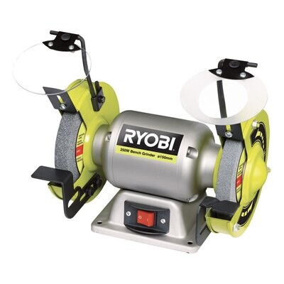 Smerigliatrice mola da banco &#39;RBG6G1&#39; RYOBI 250 Watt
