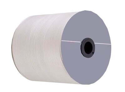 Cavetto stendibiancheria bianco bobina acciaio  5 mm - 500 mt