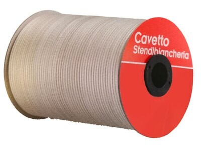 Cavetto stendi biancheria &#39;TRECCIA&#39; BOBINA  5 mm - 300 mt