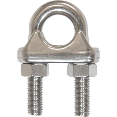 MORSETTO PER FUNI INOX