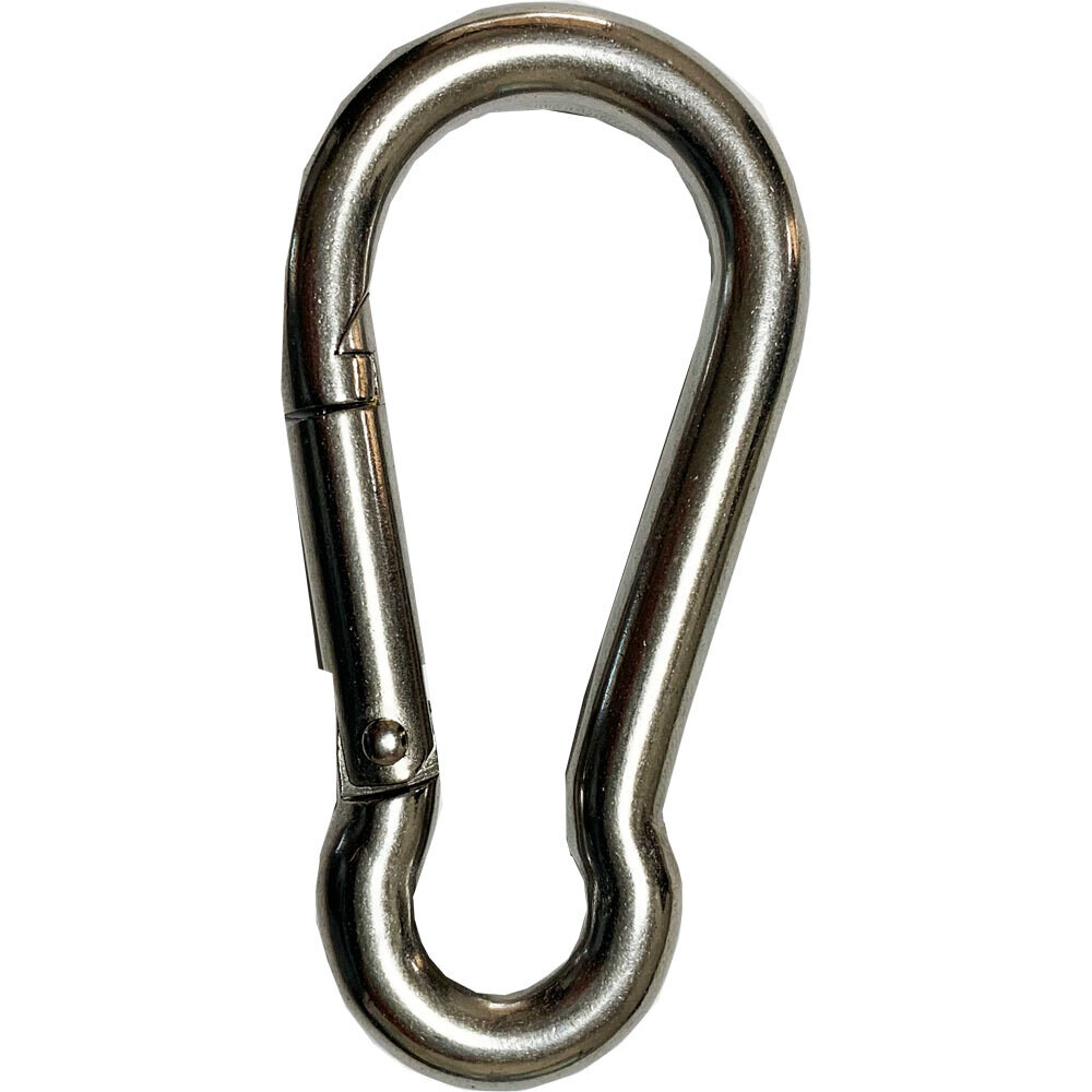 Moschettone pompiere inox