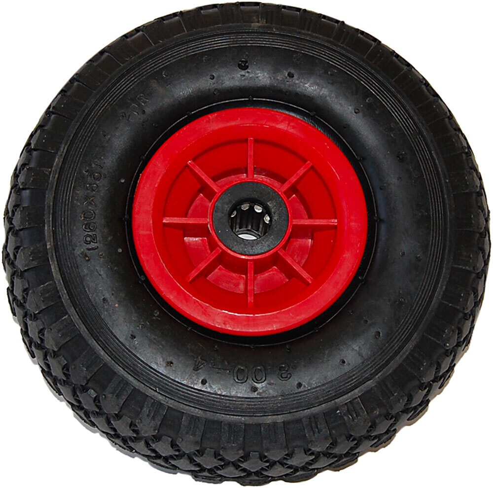 Ruota pneumatico con cerchio in plastica IDEAL STAR