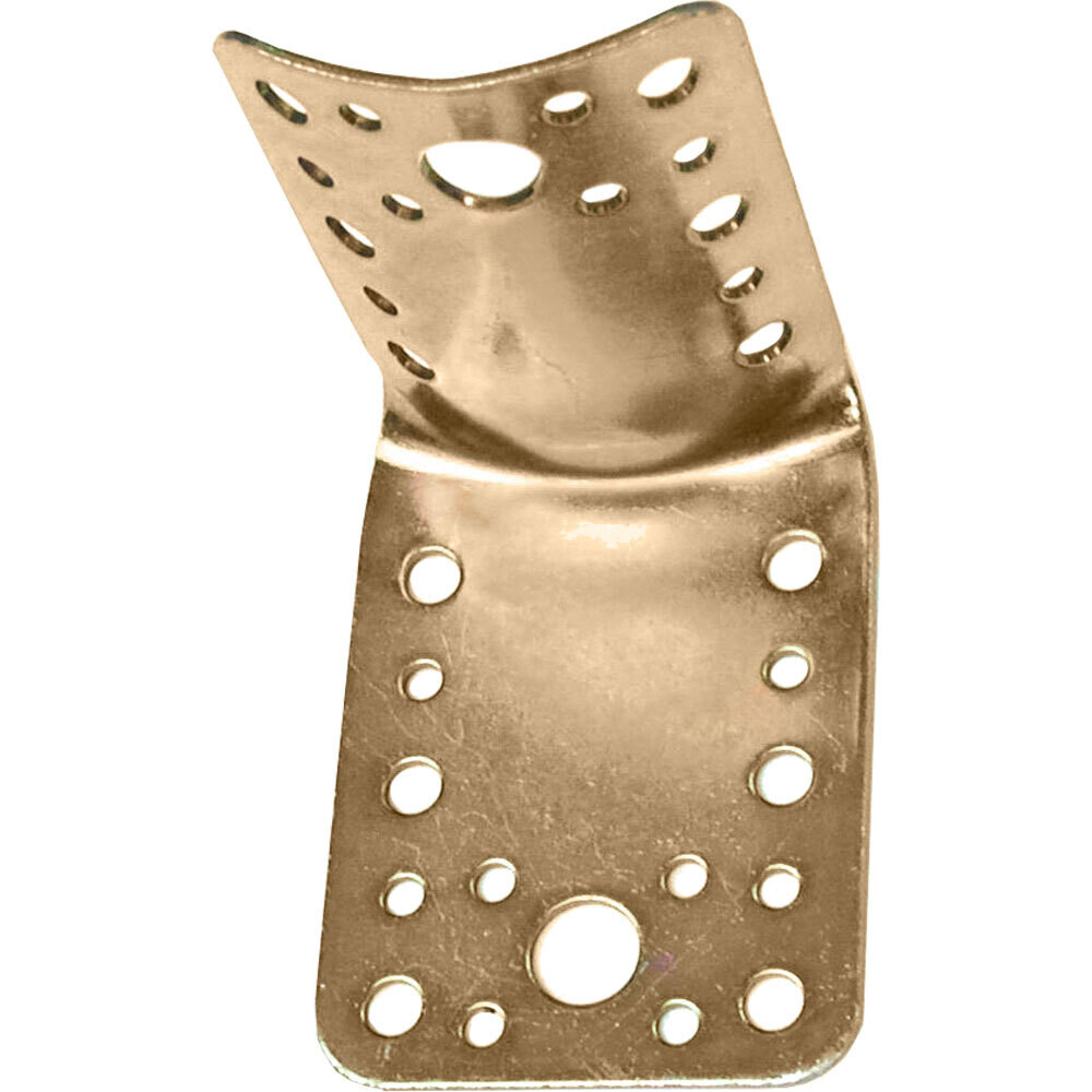 Piastra ad angolo piana per pali