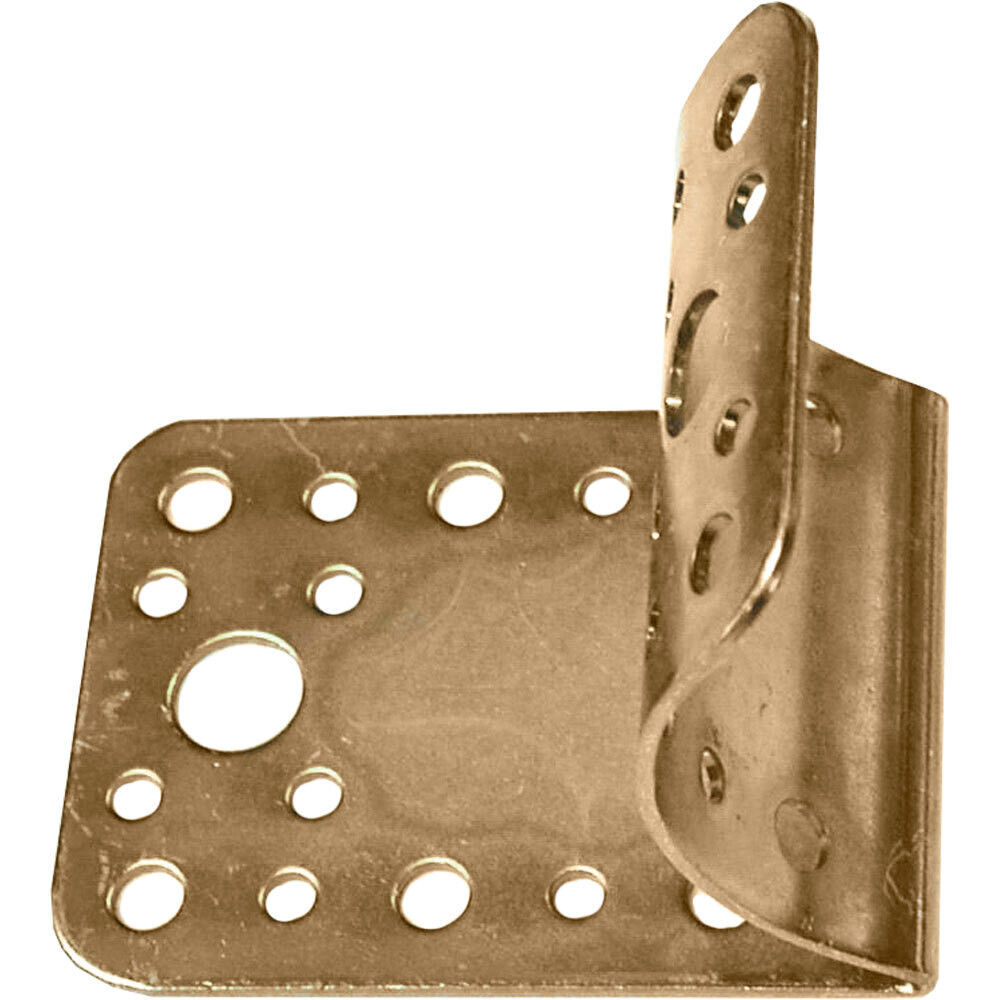 Piastra di giunzione piana sagomata per pali 80/100 65x85 mm - spessore 2 mm