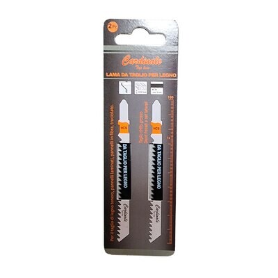Lama per legno seghetto alternativo CARDINALE TOP LINE 100 mm - conf. 2 pezzi