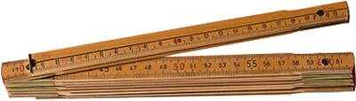 DOPPIO METRO LEGNO NATURALE METRICA -