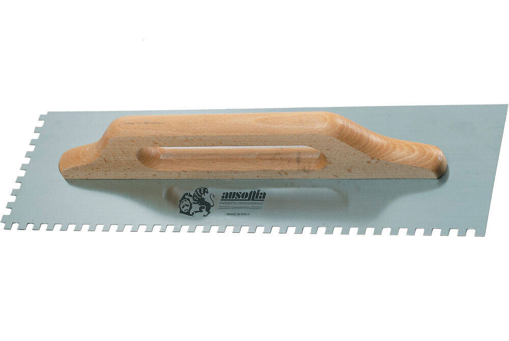 FRATTONE DENTATO DUE MANI M LEGNO AUSONIA 48x14 cm - dentatura 10x10 mm